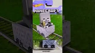 Hot Wheels Minecart Minecraft Collection #hotwheels #minecraft #car #collection