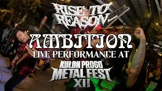 RISE TO REASON - AMBITION live performance at Kulon Progo Metal Fest Yogyakarta