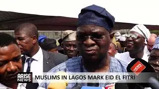 MUSLIMS IN LAGOS MARK EID EL FITRI