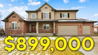 Inside a Spacious $899,000 Single Family Home in Layton, Utah
