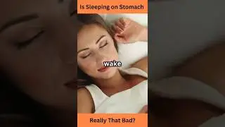 Should You Really Avoid Sleeping on Your Stomach? The Truth Revealed! #facts #science #shorts