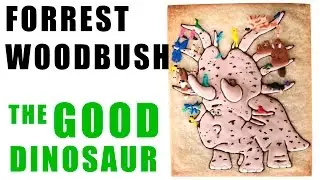 Disney Pixar's The Good Dinosaur Cookie / Cake Topper - Forrest Woodbush