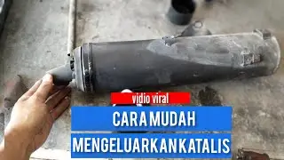 КАК УДАЛИТЬ КАТАЛИЗАТОР ИЗ ГЛУШИТЕЛЯ SATRIA