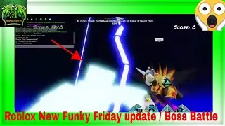 Roblox New Funky Friday Update / Boss Battle  - Dragon_Plays YT Squad