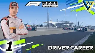 MAKING OUR F2 DEBUT!!! F1 2021 Driver Career Part 1