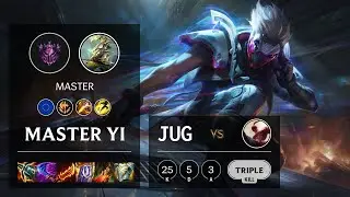 Master Yi Jungle vs Lee Sin - EUW Master Patch 11.17