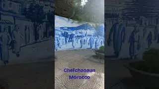 The blue town of Chefchaouen in Morocco #chefchaouen #travelbook #travel  #morocco #wallart