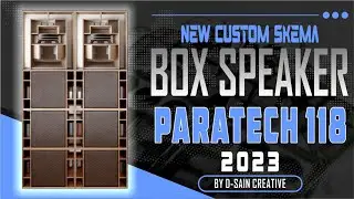 [PLAN] SKEMA BOX SUBWOOFER NEW CUSTOM PARATECH 2023 - 118