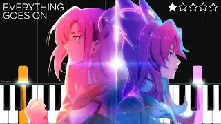 Everything Goes On - Porter Robinson | Star Guardian 2022 | EASY Piano Tutorial
