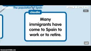 The population of Spain