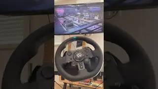 Getting my sim racing setup ready with the Logitech G923!  #LogitechG923