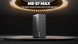 Рабочая станция MINISFORUM MS-S1 MAX AI с процессором AMD Ryzen&trade; AI Max+ 395