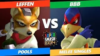 SSC 2019 SSBM - Leffen (Fox) Vs. BBB (Falco) Smash Melee Tournament Pools