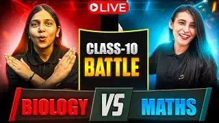 Class 10 MATHS Vs BIOLOGY🔥 || Mahayuddh || Shikha Ma'am vs Gunjan Ma'am