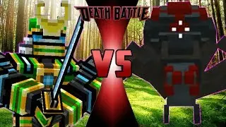 Robot Samurai VS Evil Spider (Pixel Gun 3D DeathBattle)