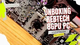 Rebtech 8GPU Blockchain-PC 2022 Edition Unboxing