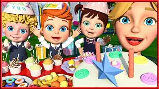 Happy Birthday Song | kids song | education | learning | Vanilla Cartoon After School Club #14