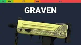 MAC-10 Graven - Skin Float And Wear Preview