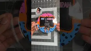 Custom Party Plates #partyideas #partydecorations #custom #customplates #partyplanning #customparty