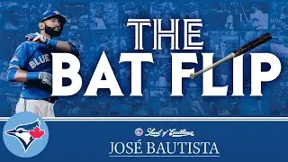 Jos&eacute; Bautista: The Bat Flip!