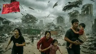 China Today! Extreme Storm Destroying Homes, Cars in Wuhan Beijing