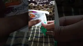 crocodile cutting shape fish in kinder Joy surprise toy#short #viral #youtube #art #shortvideo #####