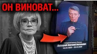 Смертельные слёзы: горе на похоронах стало роковым для Алентовой