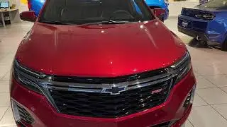 2023 Chevy Equinox RS AWD Radiant Red Walk-Around
