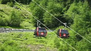 Hoadlbahn 1 Talfahrt - Axamer Lizum