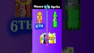 Maaza vs Sprite 🥭🥤 | Which Drink Is Best? | Shorts