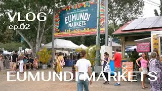 🇦🇺 Vlog | 호주 선샤인코스트 브이로그 | 유먼디 마켓 Eumundi Markets, Sunshine Coast