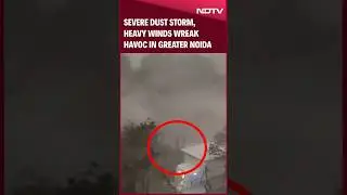 Severe Dust Storm, Heavy Winds Wreak Havoc In Greater Noida