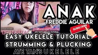 ANAK PLUCKING TUTORIAL UKELELE
