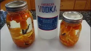 Orange Creamsicle Infused Vodka