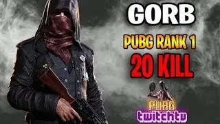 Gorb 20 Kill Solo FPP -PUBG Rank 1 Pro Highlight (Playerunknown's Battleground)
