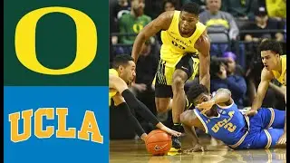 UCLA vs #12 Oregon Highlights 2020 College Basketball