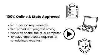 New York 5-Hour Pre-Licensing Course (OPL) &ndash; Mandatory DMV Road Test Prerequisite