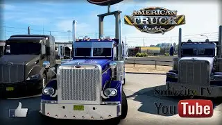 ATS live. American Truck Simulator. С Грузом По Штатам. #844