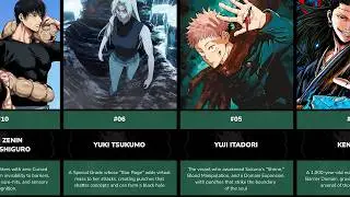 All 30 Strongest Characters in Jujutsu Kaisen