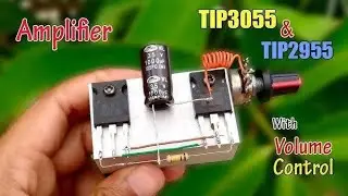 D1047 Audio Stereo Transistor Amplifier Circuit Kit 80+80 Watts Class AB Amplifier