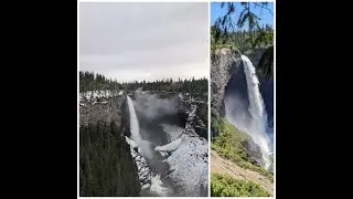 Helmcken Falls in Summer vs Winter | Stunning Views from Wells Gray, BC
