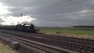The Sidings York Steam Train Passing