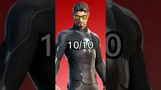 ranking every fortnite marvel skin #fortnite #ranking #marvel #shorts