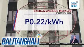 Dagdag-singil ng Meralco (February 2026) | Balitanghali