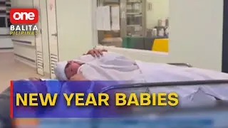 Dalawang New Year babies, isinilang sa Dr. Jose Fabella Memorial Hospital | One Balita Pilipinas