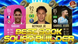BEST 900K SQUAD BUILDER FIFA 19 | AN AMAZING OVERPOWERED 900K HYBRID FIFA 19!!