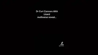 Curt Connors multiverse reveal #spiderman #spiderverse #lizard