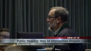 Public hearing on Highway 14 intersection project draws plenty of reaction at Rochester City Council