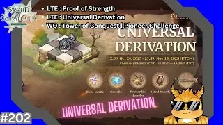 [EN/ID 🔴LIVE 27-OCT-2025] Sword of Convallaria Part 202 - Universal Derivation