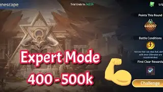 MLA - Minos Trial - DuneScape - Expert Mode 400-500K Points with Agnes + Rista ( New Method )